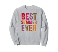 Vintage BEST SUMMER EVER Camp Staff Camping Host Family Trip Sweatshirt