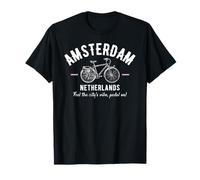 Vintage Bicycle Amsterdam Netherlands | Bike Lover T-Shirt