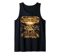 Vintage Bicycle Landscape Coolest Brothers Ride Bike Tank Top