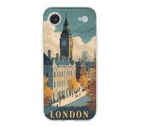 Vintage Big Ben London Streets Basic Case Cover Drop Protection | Compatible with iPhone 17 Air Easy Installation