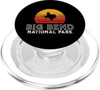 Vintage Big Bend National Park Retro Texas Sun PopSockets PopGrip for MagSafe