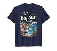 Vintage Big Sur Scenic Coastline California T-Shirt