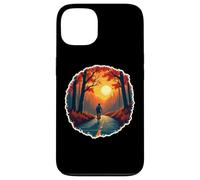 Vintage Bike Lover Autumn Bicycle Rider Fall Sunset Retro Case for iPhone 13