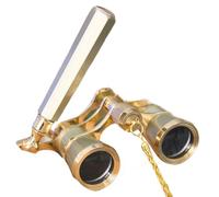 Vintage Binoculars: Elegant Compact Design, Adjustable Handle, Glasses for Women Adults Outdoors for Travel Tourist Activities | Cinema Show Theater Sports Games E