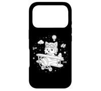 Vintage Biplane & Aerodynamics Emblem Case for iPhone 17 Pro