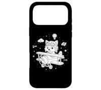 Vintage Biplane & Aerodynamics Emblem Case for iPhone 17 Pro Max