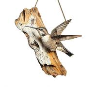 Vintage Bird Wooden Signage, Handmade Boxwood Bird Wall Hanging, 2D Flat Design, Rustic Farmhouse Robin Birds Wall Decor Forest Animal Decoration for Nursery, Indoor Outdoor Home Living Room