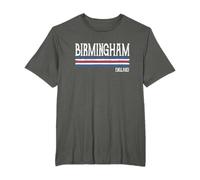 Vintage Birmingham British Flag Colors England T-Shirt