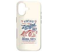 Vintage Birthday Race Car Born 1963 Birthday Design Case for iPhone 17
