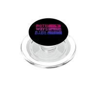 Vintage Bisexual Flag Both Ways Bi Pride PopSockets PopGrip for MagSafe