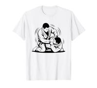 Vintage BJJ Instructor Grappling Arts Certified Black Belt T-Shirt