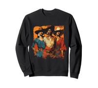 Vintage Black African American Cowgirl Western Country Rodeo Sweatshirt