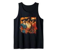 Vintage Black African American Cowgirl Western Country Rodeo Tank Top