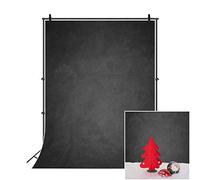 Vintage Black Photography Backdrop,Yeele 5x7ft Modern Muslin Abstract Texture Black Background for Professional Photographer Photography,Newborn Child Adult Portrait Photo Photoshoot Studio Booth Prop