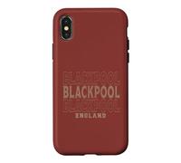 Vintage Blackpool England Case for iPhone X/XS