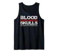 Vintage Blood For The Blood God Skulls For The Skull Throne Tank Top