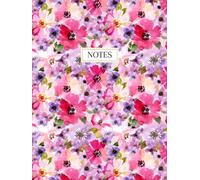 Vintage Bloom Journal: Hardcover Lined Notebook 8.5x11, 150 Pages - Elegant Floral Notebook for Writing, Notes & Reflections