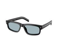 Vintage Blue Sunglasses Rectangular Black - male - Prada - Sunglasses - Black - 57 MM - Accessories 57 MM