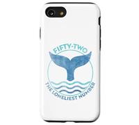 Vintage Blue Wave with Fin and 52 Lonely Whale Design Case for iPhone SE (2020) / 7/8