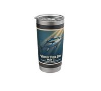 Vintage BluefinTuna May 2nd World Day Stainless Steel Insulated Tumbler