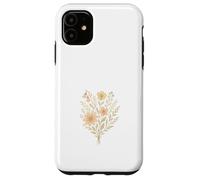 Vintage Boho Wildflower Bouquet Case for iPhone 11