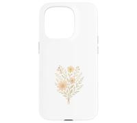Vintage Boho Wildflower Bouquet Case for iPhone 15 Pro