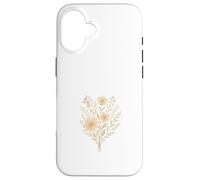 Vintage Boho Wildflower Bouquet Case for iPhone 16