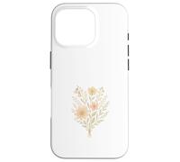Vintage Boho Wildflower Bouquet Case for iPhone 16 Pro