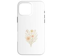 Vintage Boho Wildflower Bouquet Case for iPhone 16 Pro Max