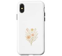 Vintage Boho Wildflower Bouquet Case for iPhone X/XS