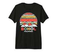 Vintage Bohol Chocolate Hills Philippines Pilipinas Premium T-Shirt