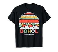 Vintage Bohol Chocolate Hills Philippines Pilipinas T-Shirt
