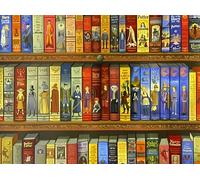 Vintage Book Collection 1000 Piece Jigsaw Puzzle for Adults Date Night Activity Couple Bonding Beautiful Design Ideal Anniversary Present 1000 PCS