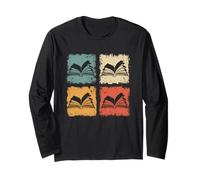Vintage Book Graphic You Love Books for Librarian or Author Long Sleeve T-Shirt