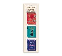 Vintage Books Shaped Magnetic Bookmarks