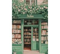 Vintage Bookshop Journal - 120-Page Lined Notebook, Softcover: Charming Softcover Notebook with 120 Lined Pages, Compact for On-the-Go Use - Perfect Gift for Friends, Coworkers, or Office