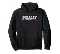 Vintage Boracay Philippines Filipino Flag Pullover Hoodie