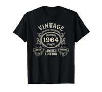 Vintage Born 1964 Limited Edition 62nd Birthday 62 years old T-Shirt