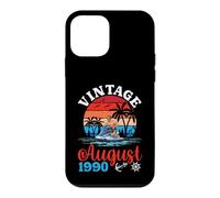 Vintage Born August 1990 Happy Birthday 36 Years Old To Me Case for iPhone 12 mini