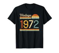 Vintage Born in 1972 - 53rd Birthday 53 years old Men Women T-Shirt