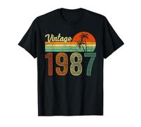Vintage Born in 1987 Years Old 39th Birthday Gifts Funny Tee T-Shirt
