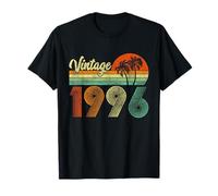 Vintage Born in 1996 30th Birthday Gifts 30 Year Old Retro T-Shirt
