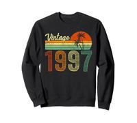 Vintage Born in 1997 Years Old 28th Birthday Gifts Funny Tee Sweatshirt