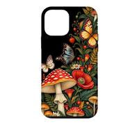 Vintage Botanical Amanita Mushroom Flora Case for iPhone 12 mini