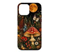 Vintage Botanical Amanita Mushroom Flora Case for iPhone 12 mini