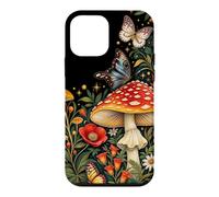 Vintage Botanical Amanita Mushroom Flora Case for iPhone 12 mini