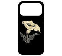 Vintage Botanical Calla Lily Flower Girl Floral Plant Mom Case for iPhone 17 Pro Max