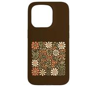 Vintage Botanical Fall Boho Flowers Wildflower Autumn Floral Case for iPhone 15 Pro