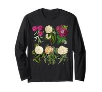 Vintage Botanical Flower Collection Long Sleeve T-Shirt