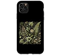 Vintage Botanical Flower Fern Leaf for Gardeners Case for iPhone 11 Pro Max